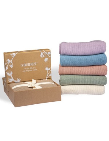 ART-ARB930-Babiezz® Organic  Knitted Blanket